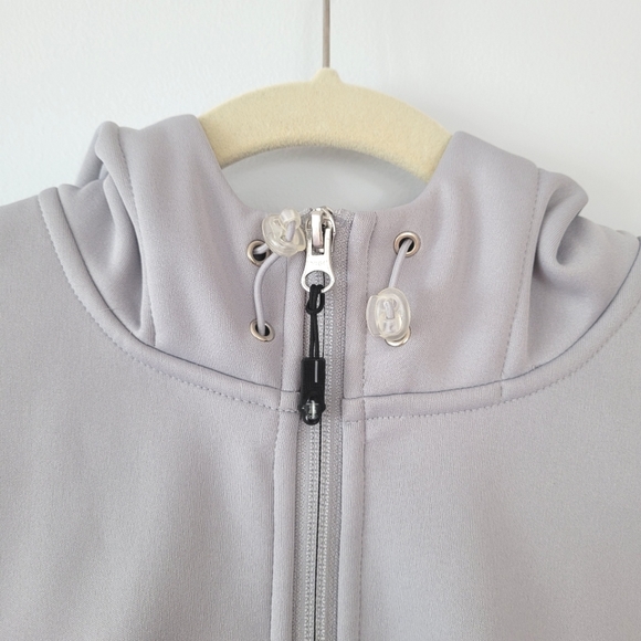 VANCOUVER 2010 OLYMPIC Winter Game Official Merchandise Light Grey Hoodie Jacket - Picture 7 of 15